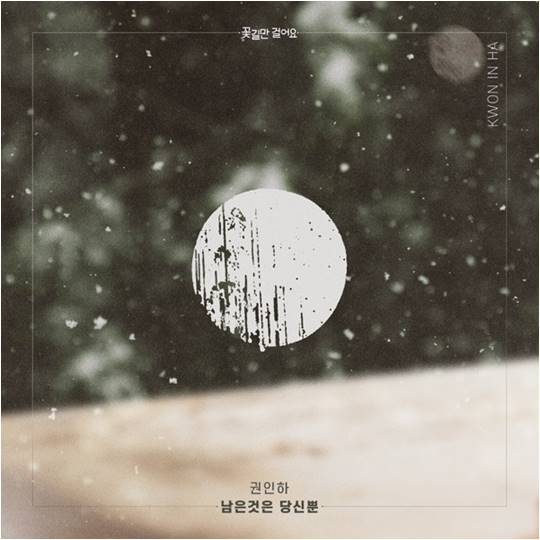 권인하 ‘남은 것은 당신뿐’ 커버./ 사진제공=더하기미디어