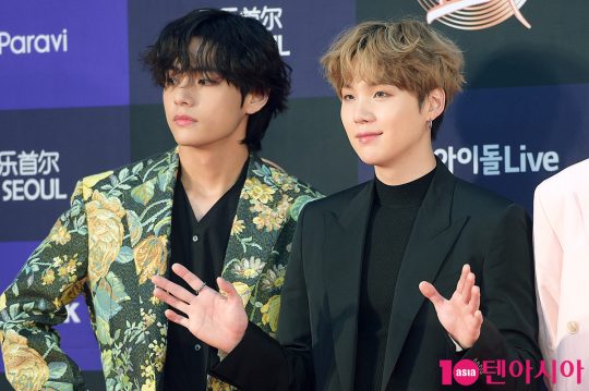 방탄소년단 뷔, 슈가
