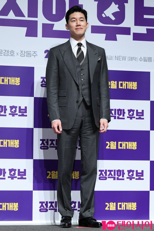 영화 ‘정직한 후보’에서 주상숙의 보좌관 박희철로 분한 배우 김무열./ 이승현 기자 lsh87@