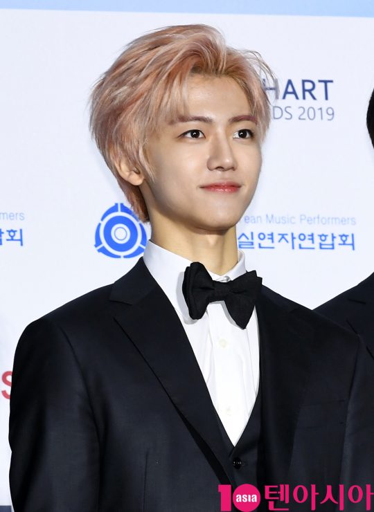 엔시티 드림 재민이 8일 오후 서울 송파구 잠실실내체육관에서 열린 제9회 가온차트 뮤직 어워즈 레드카펫 행사에 참석하고 있다.