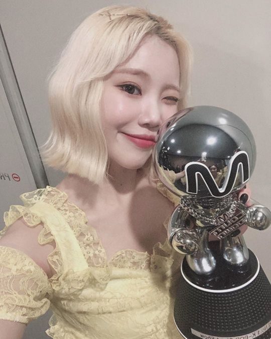 모모랜드 주이./ 사진제공=모모랜드 공식 인스타그램