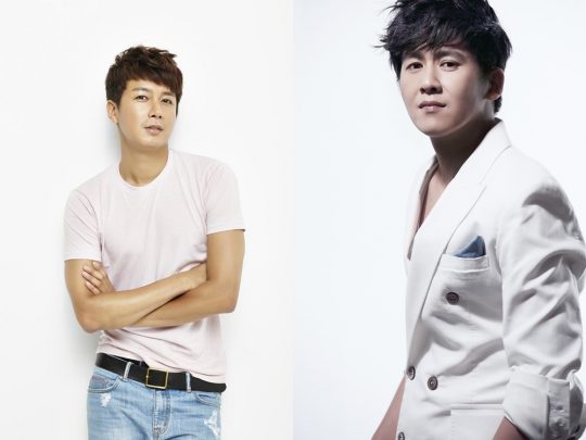 배우 김승현(왼쪽), 가수 홍경민. / 제공=생각을보여주는엔터테인먼트