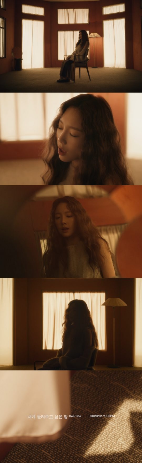 태연의 ‘내게 들려주고 싶은 말’ 뮤직비디오 티저 / 사진제공=SM엔터테인먼트