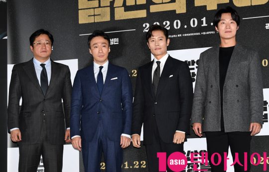 배우 곽도원(왼쪽부터), 이성민, 이병헌,이희준. /사진=텐아시아DB