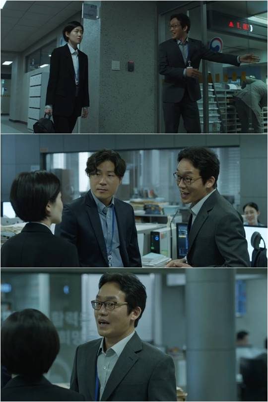 지난 15일 방영된 tvN 드라마 ‘머니게임’ 방송화면.
