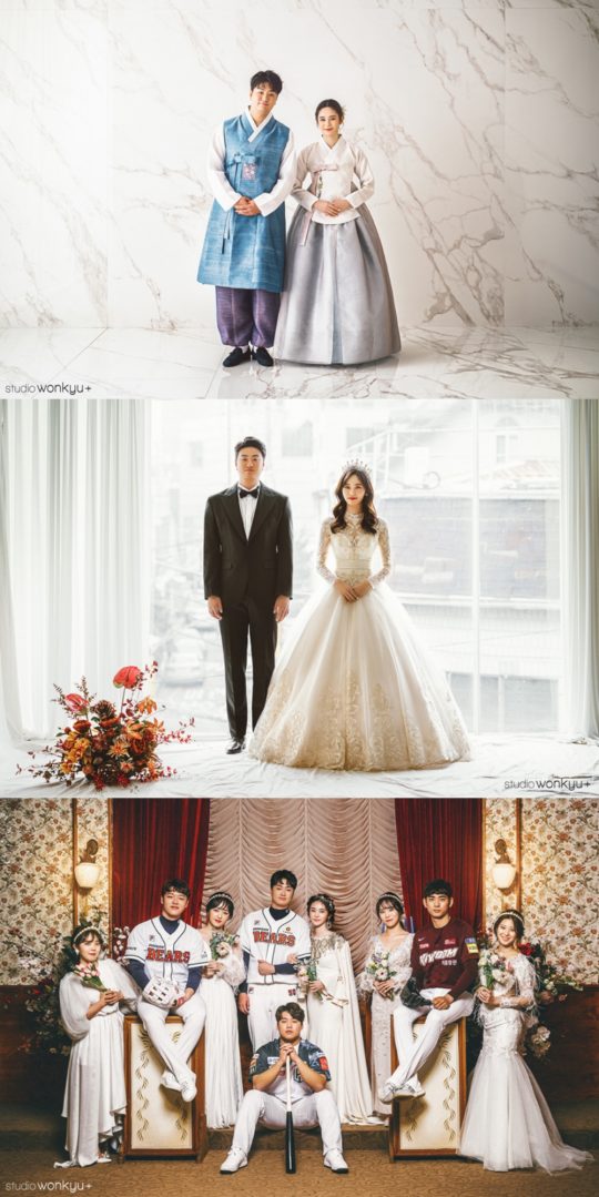이영화 웨딩 화보. /사진제공=해피메리드컴퍼니
