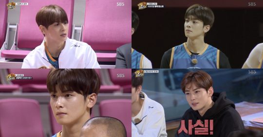 SBS ‘진짜 농구, 핸섬타이거즈’ 방송화면. /사진제공=SBS