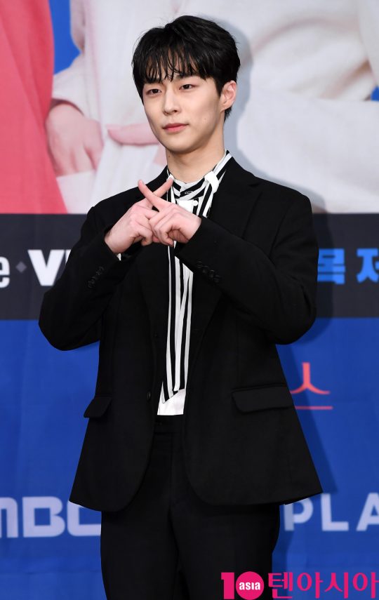 배우 배인혁이 20일 오후 서울 상암동 MBC 골든마우스홀에서 열린 MBC 새 드라마 ‘엑스엑스(XX)’ 제작발표회에 참석하고 있다.