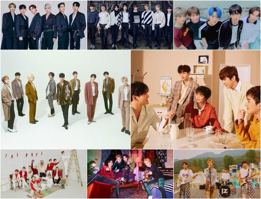 제2회 더팩트 뮤직 어워즈 1차 라인업. / 제공=SM엔터테인먼트, JYP엔터테인먼트, 스타쉽엔터테인먼트, 플레디스, 크래커엔터테인먼트, FNC엔터테인먼트, 뮤직K엔터테인먼트, 빅히트엔터테인먼트