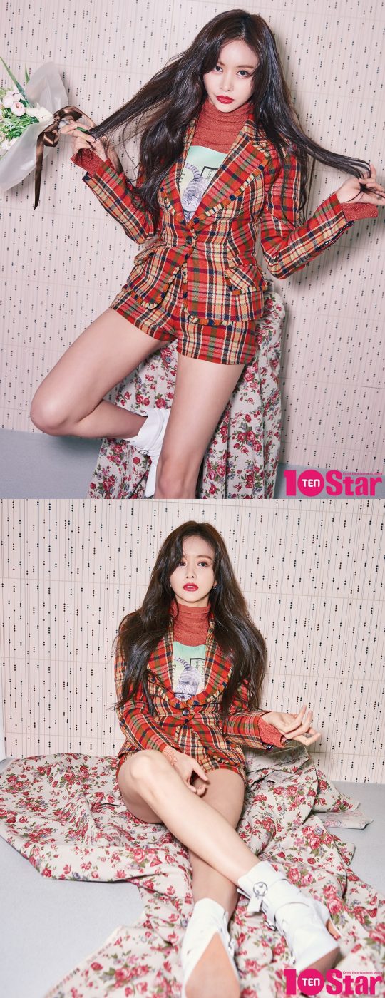 배우 한보름 텐스타 2월호 화보./ 사진제공=텐스타