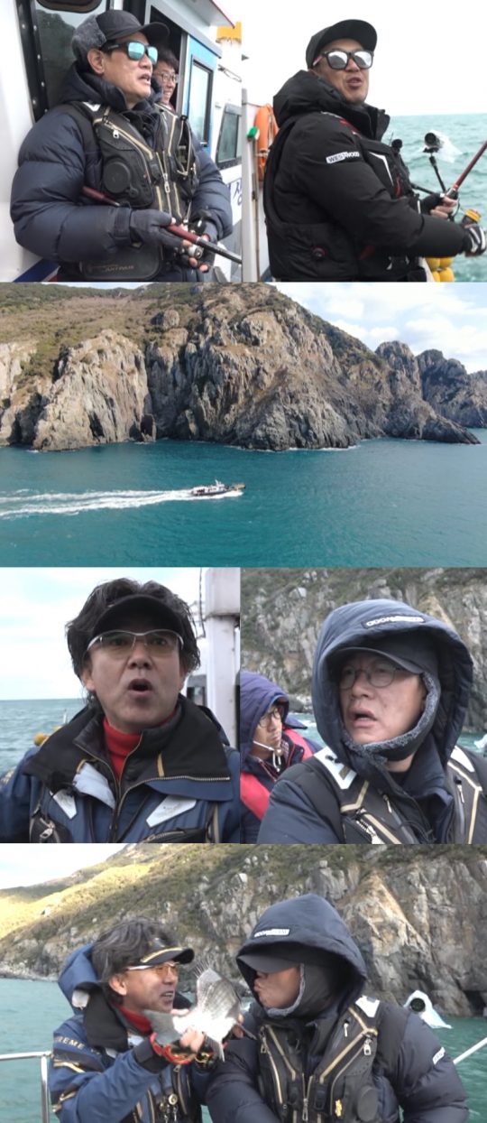 ‘도시어부2’ 가거도에서 감성동 낚시 대결. /사진제공=채널A