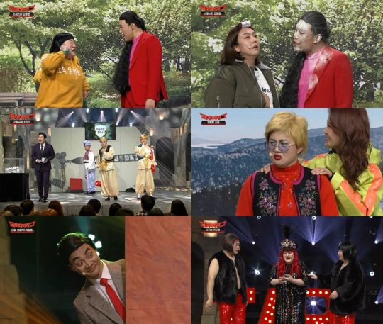 ‘코미디빅리그’ 1쿼터 4라운드 대결. /사진제공=tvN