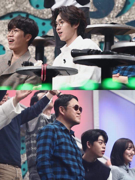 ‘복면가왕’ 판정단 이석훈(위), 김구라. /사진제공=MBC