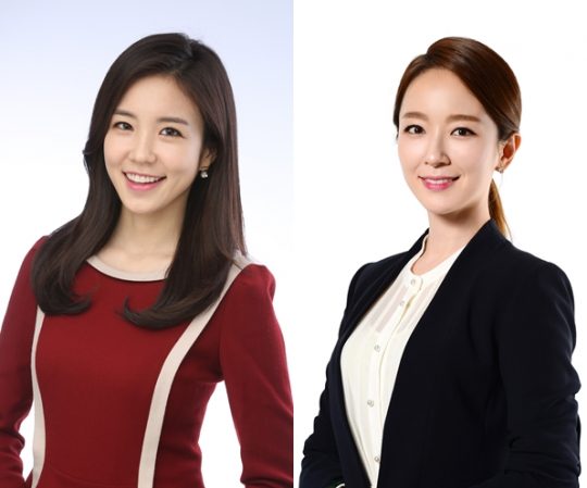 장예원 아나운서(왼쪽), 박선영 아나운서 / 사진제공=SBS