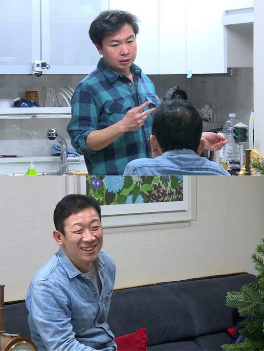 ‘미운 우리 새끼’ 임원희(위)와 정석용. /사진제공=SBS