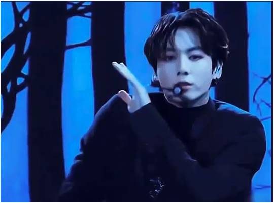 그룹 방탄소년단의 정국 ‘블랙스완’ 퍼포먼스./ 사진=영상 캡처