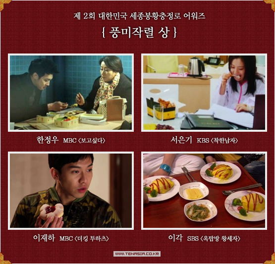 2012 텐어워즈│제 2회 대한민국 세종봉황충정로 어워즈