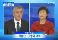 대선 후보 3차 토론, 지상파 3사 합계 시청률 26.6%