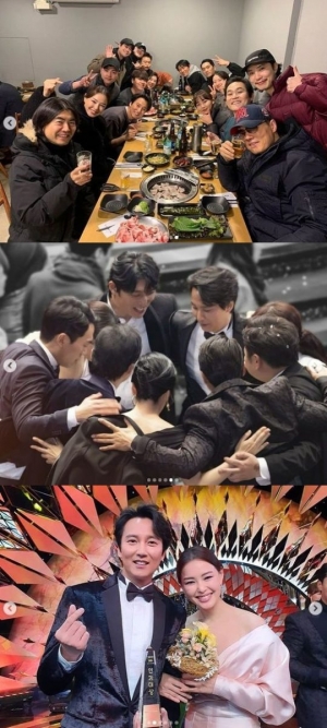 이하늬, ‘열혈사제’ 뒤풀이 공개...“김남길 대상, 함께여서 가능”