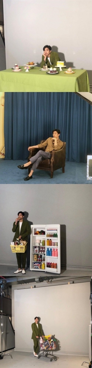 공유, 무보정에도 우월 비율...광고 비하인드컷 공개