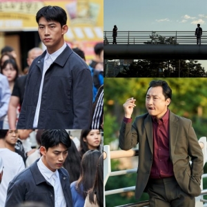 '더 게임' 옥택연, 육교 위에서 의문의 남자와 대치