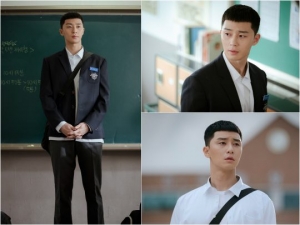'이태원 클라쓰' 박서준, 우월한 교복 핏으로 완성한 19살 박새로이