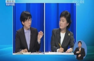 <제 18대 대선 후보 합동토론>, 정희의 역습