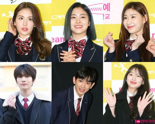 가수 전소미(왼쪽상단부터 시계방향), 그룹 ITZY(있지)의 류진, 채령, 배우 이수민, 이의웅, W프로젝트의 주창욱 / 사진=텐아시아DB