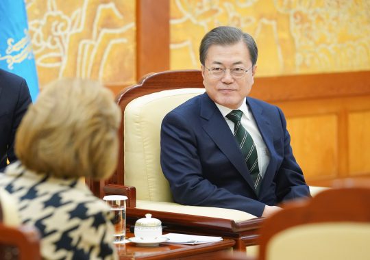 문재인 대통령/사진=트위터 캡처