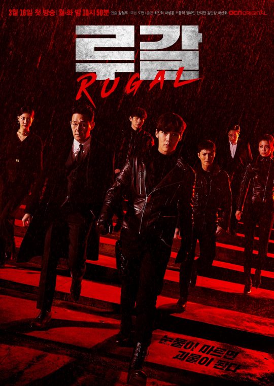 ‘루갈’ 메인 포스터./ 사진제공=OCN