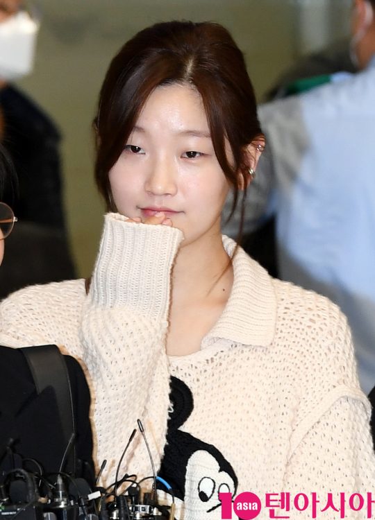 박소담,공항패션,기생충