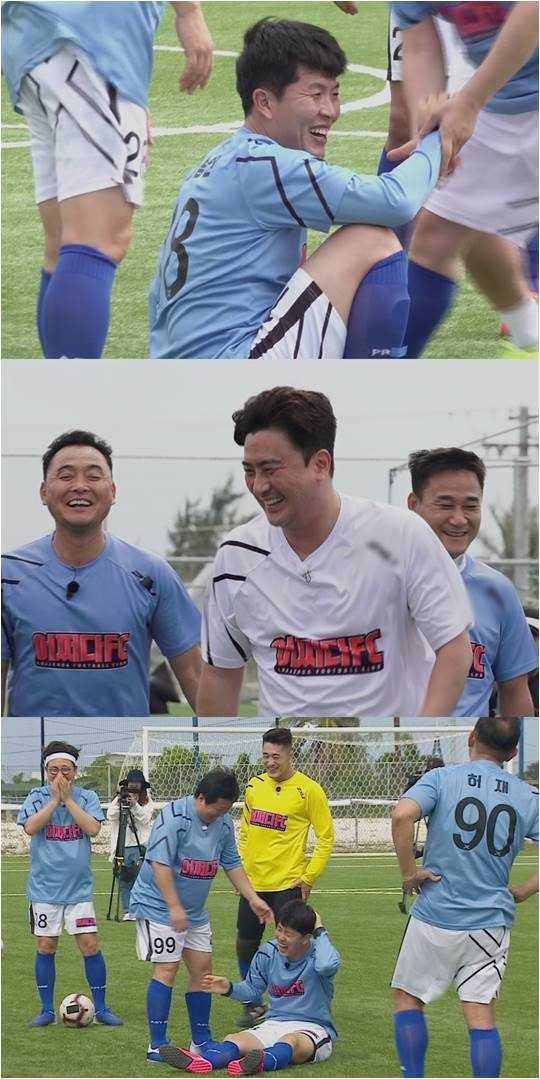 JTBC 예능 ‘뭉쳐야 찬다’./ 사진제공=JTBC
