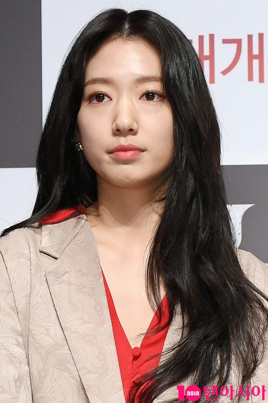 영화 ‘콜’ 제작보고회에 참석한 배우 박신혜./사진=텐아시아DB