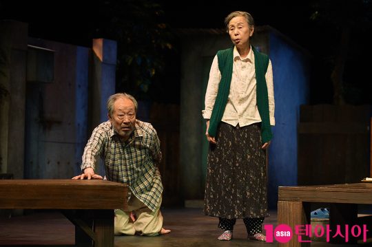 배우 신구, 손숙