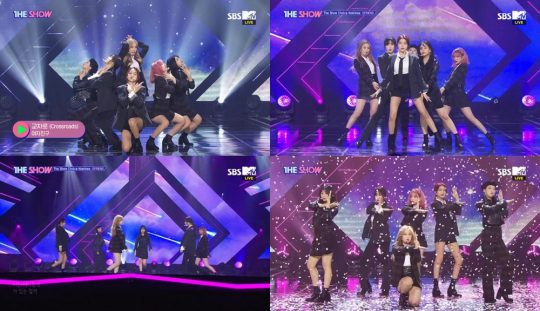 그룹 여자친구 / 사진=SBS MTV ‘더 쇼’ 방송화면