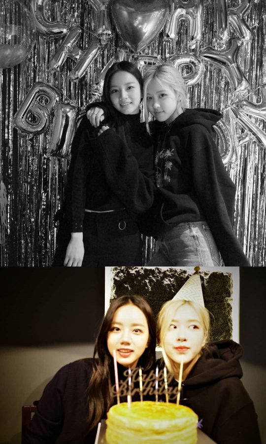 가수 혜리(왼쪽)와 로제/ 사진= 혜리 인스타그램