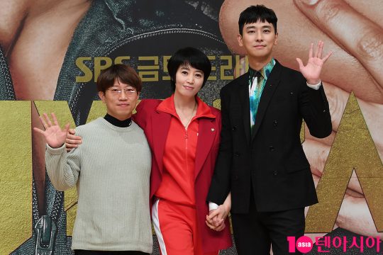 장태유 PD, 김혜수, 주지훈 /사진제공=SBS