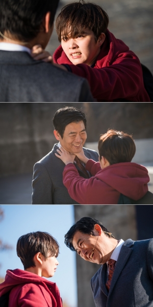 '방법' 정지소, 성동일 목 조른다...'분노 vs 여유'