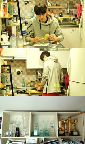 '핸섬타이거즈' 문수인, '심쿵' 상의 탈의부터 반려견까지...집+일상 공개
