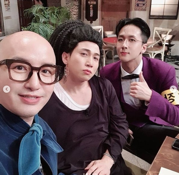 홍석천 유세윤 라비 / 사진 = 홍석천 인스타그램