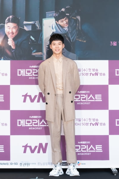 [TEN 포토] '메모리스트' 윤지온, '최고의 훈남'