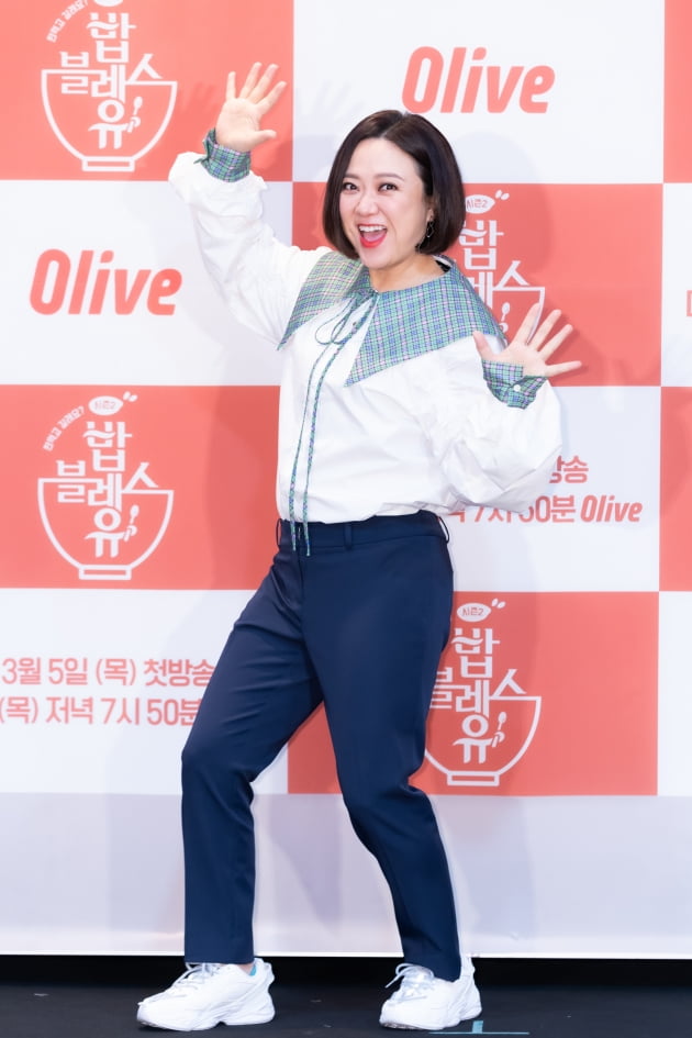 [TEN 포토] '밥블레스유2' 김숙 '밝은 에너지 가득'