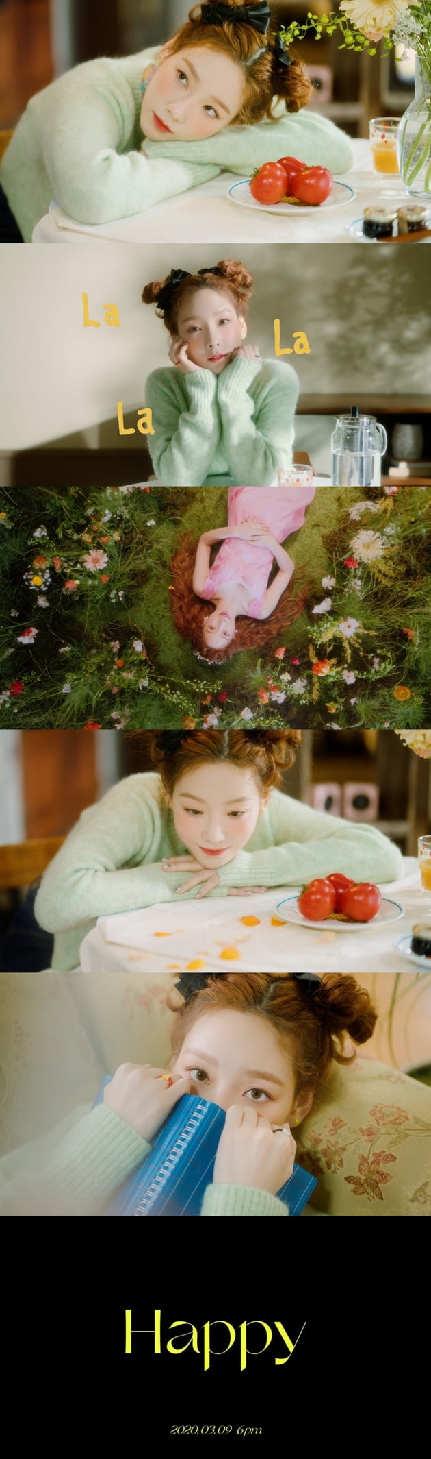 사진=태연 신곡 'Happy' MV 티저 캡쳐 이미지