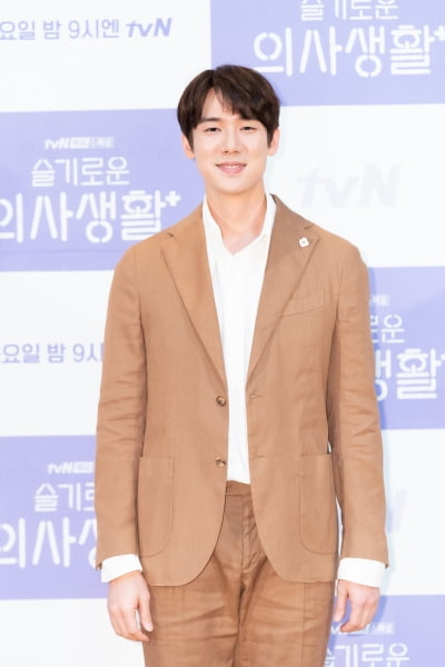 [TEN 포토] '슬기로운 의사생활' 유연석, '드라마 기대감 높이는 배우'