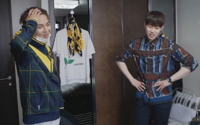 '마포 멋쟁이' 송민호 vs 피오, 완벽 반전 패션…제작진마저 '감탄'