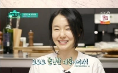 '편스토랑' 이정현, 해물파스타 만들기 '시청률 요정'