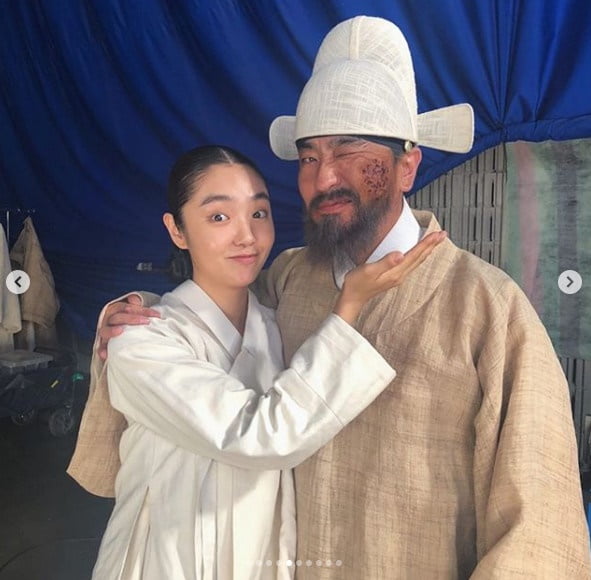배우 김혜준과 류승룡 / 사진 = 김혜준 인스타그램