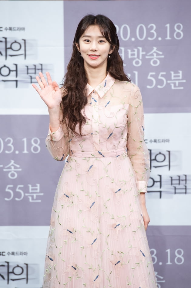 [TEN 포토] '그 남자의 기억법' 이주빈, '가장 기억에 남는 장면은 키스신'