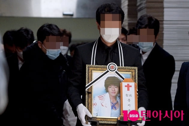 고(故) 문지윤 발인./ 사진=서예진 기자