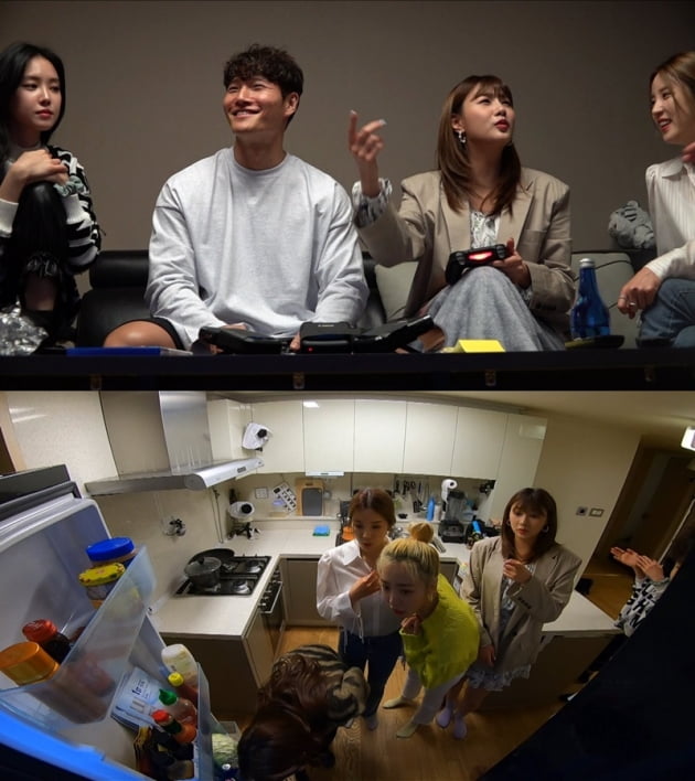 '미운 우리 새끼' 김종국 에이핑크 / 사진 = SBS 제공